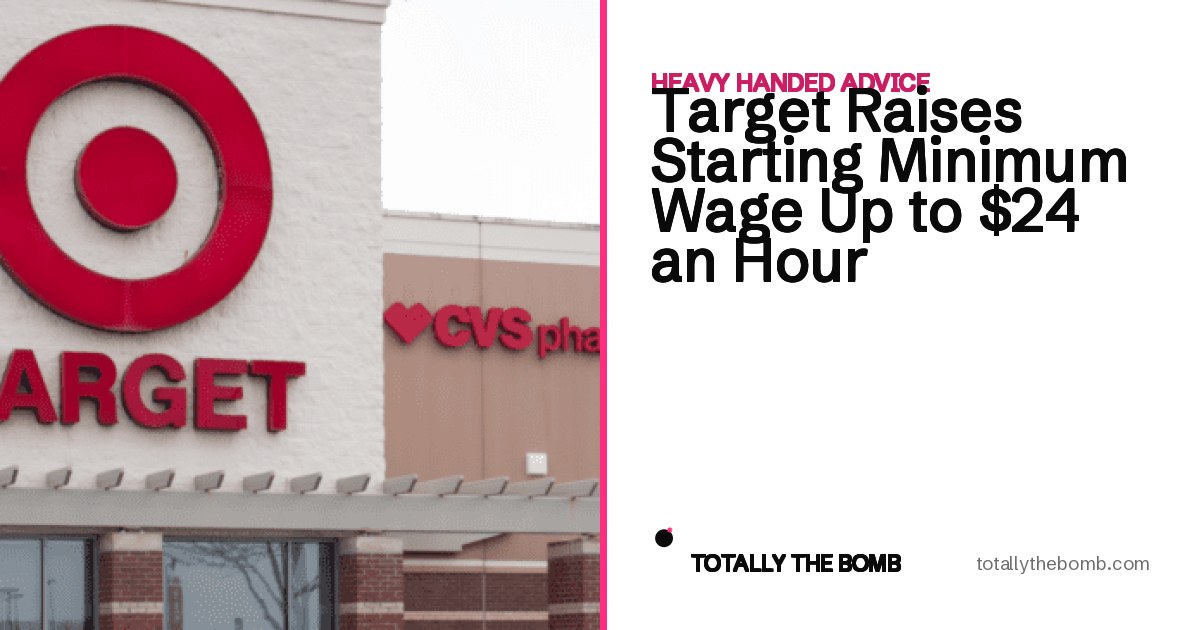 Target Raises Starting Minimum Wage Up to $24 an Hour