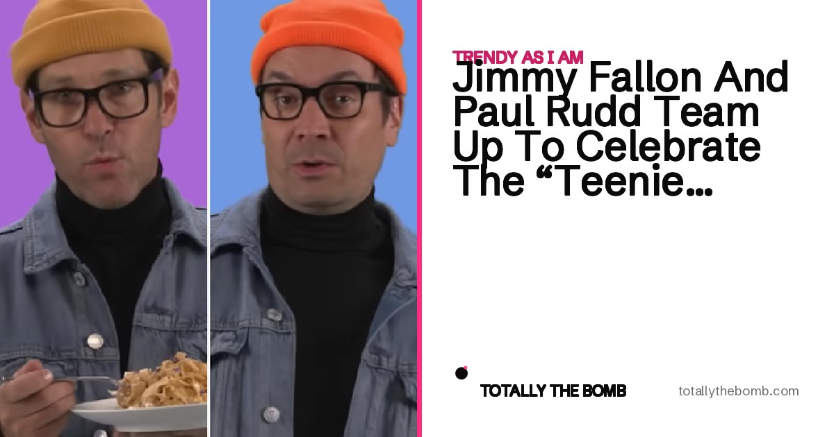 Jimmy Fallon And Paul Rudd Team Up To Celebrate The 