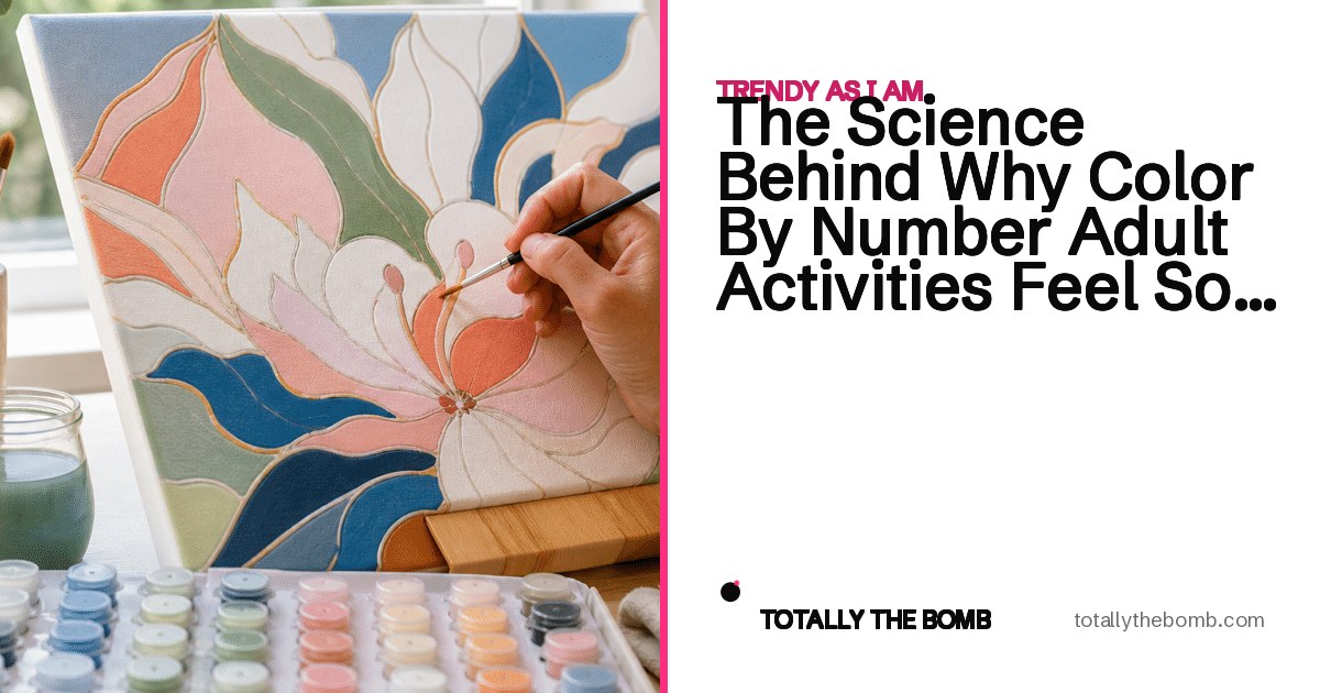 The Science Behind Why Color By Number Adult Activities Feel So Relaxing