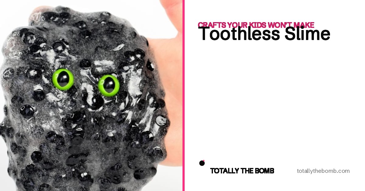 Toothless Slime | An Easy Slime Recipe for Kids Inspired By Toothless