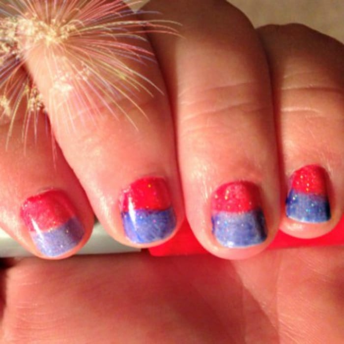fourth of july nails