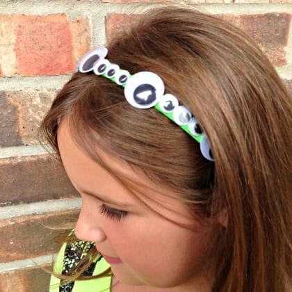 How To Make Your Own Google Eye Headband