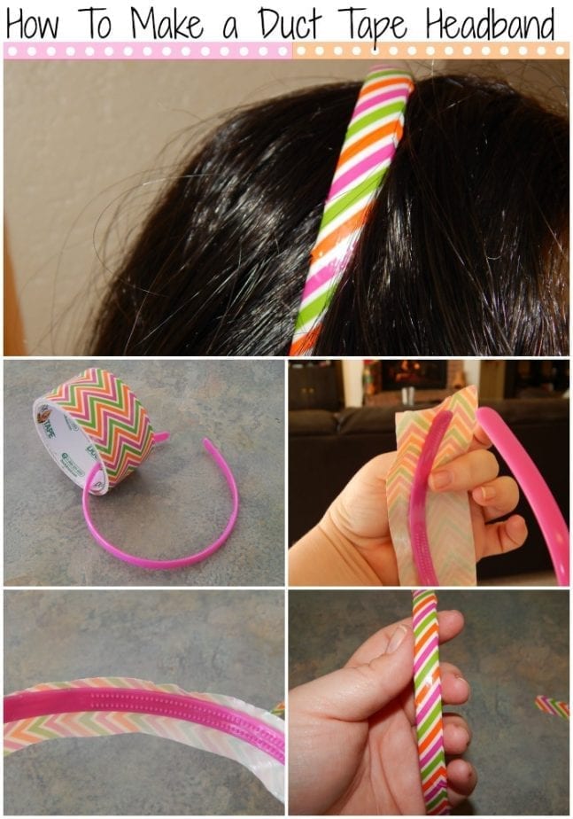 How To Make a Duct Tape Headband