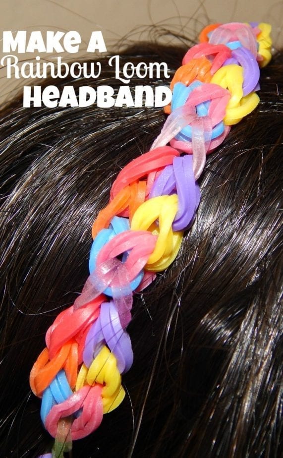 Rainbow Loom Headband