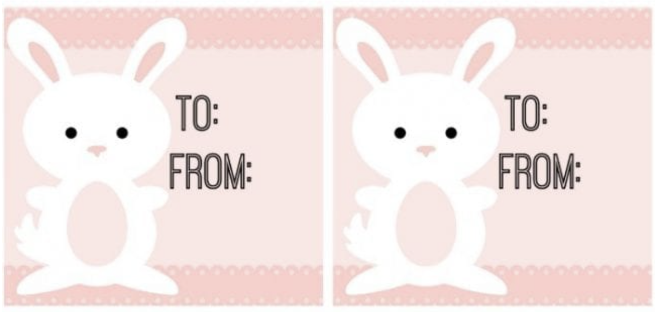 Free Printable Easter Tags