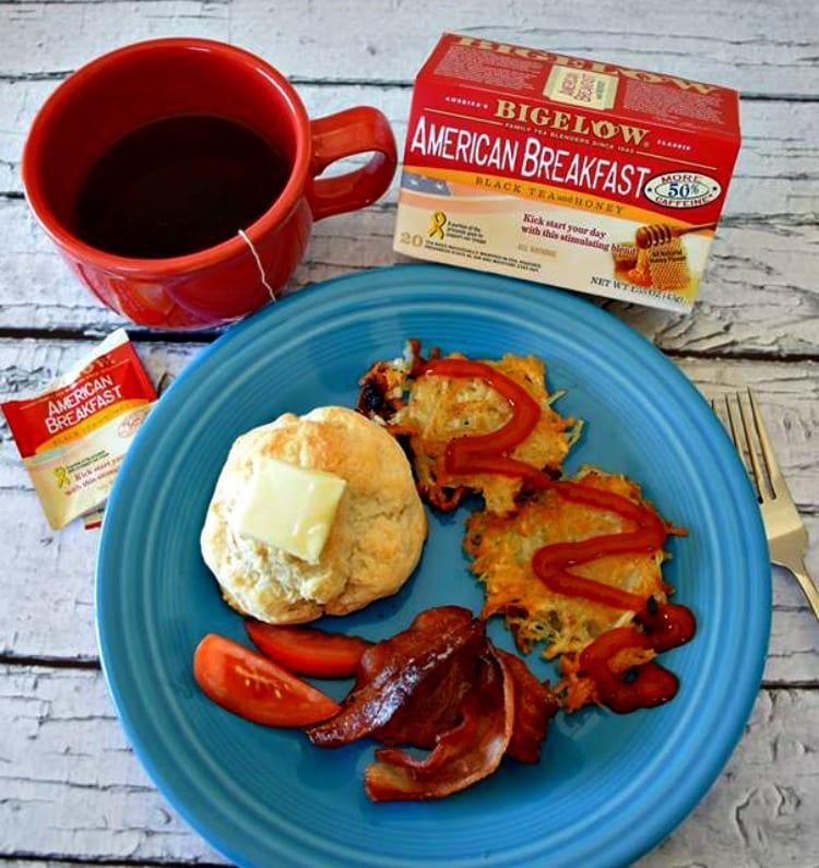Hashbrowns - A Fast and Simple Homemade Recipe with Tea