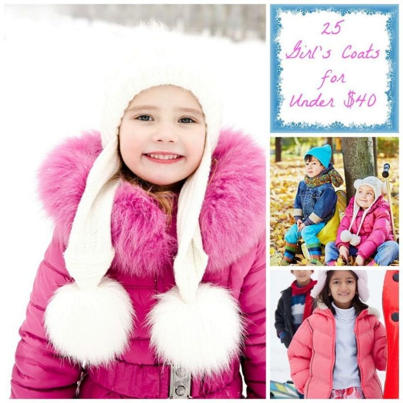 girls coats under 40