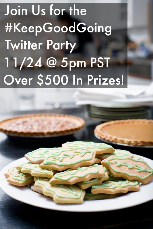 KeepGoodGoing Twitter party