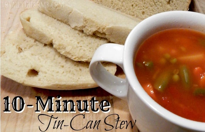 10-Minute Tin-Can Stew Feature