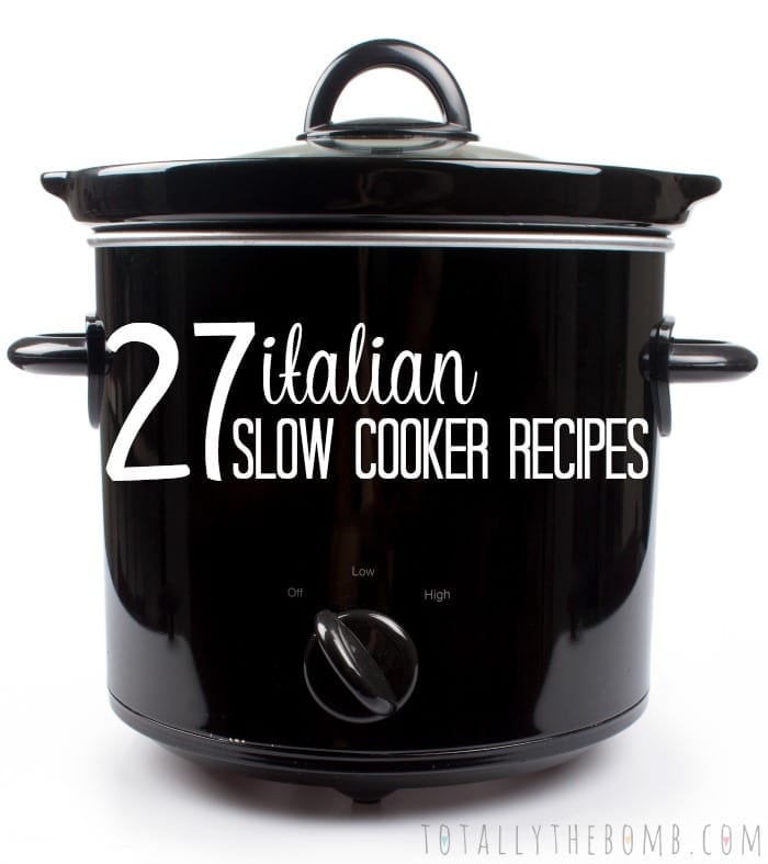 27 italian slow cooker recipes