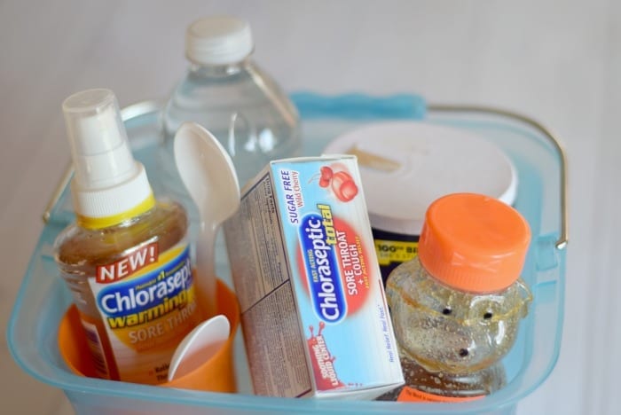 chloraseptic sick bucket