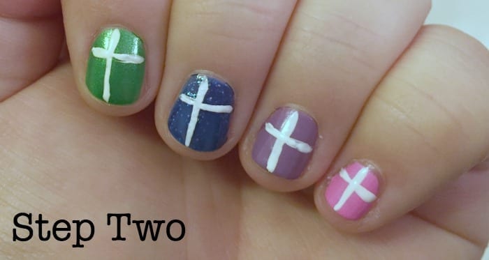 step two piggy paint nails
