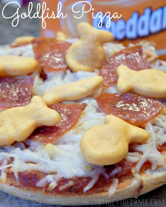 Goldfish Pizza Easy Afternoon Snack Pin21