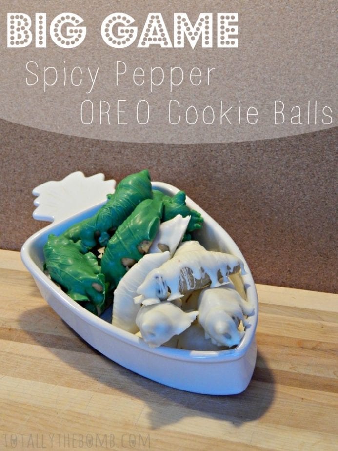 Spicy Pepper OREO Cookie Balls Pin