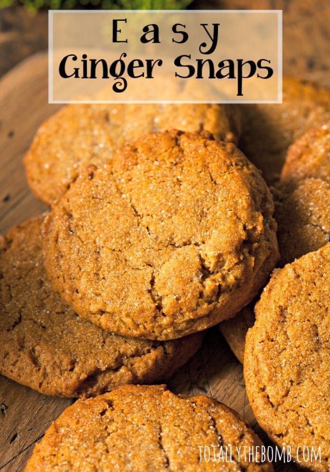 Easy Ginger Snaps