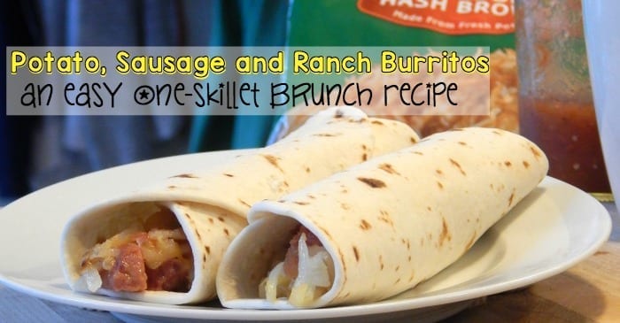 Egg Free breakfast burrito recipe FB