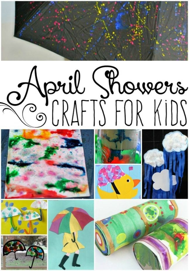 20 April Showers Crafts for Kids