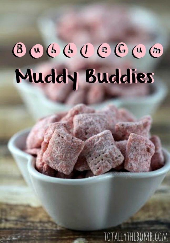 bubble gum muddy buddies