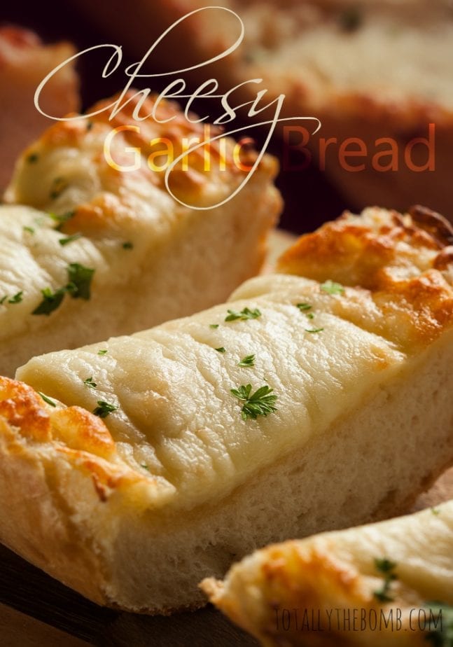 cheesy garlic bread