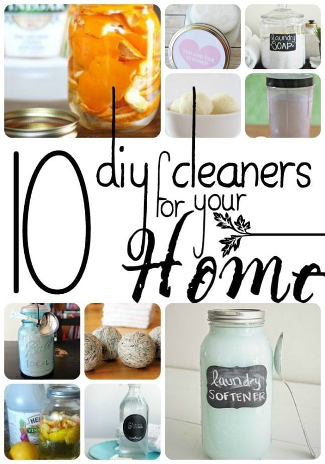 10 diy cleaners for your home