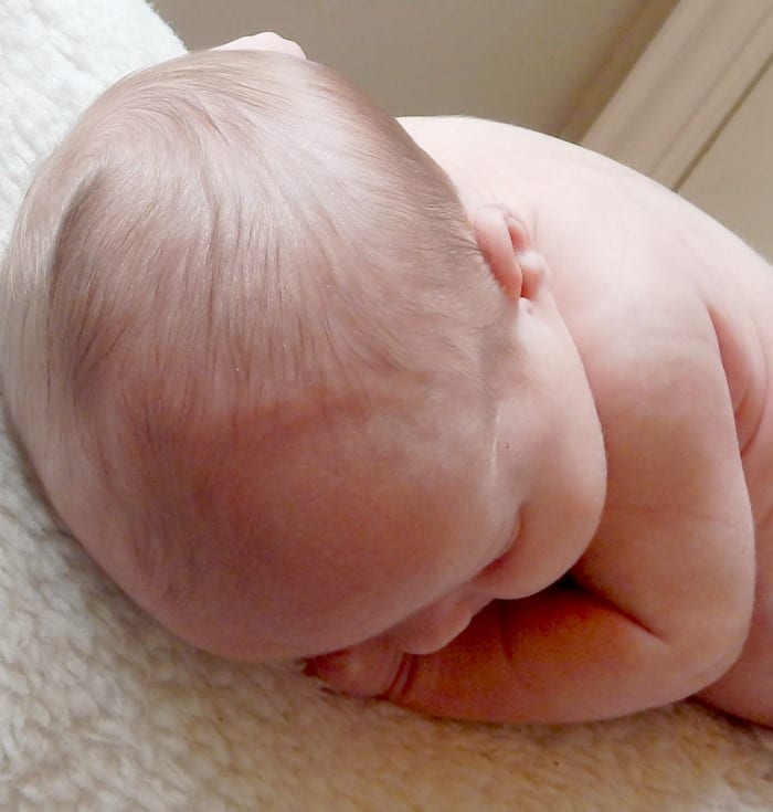 baby asleep picture