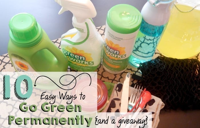 easy ways to be more green feature