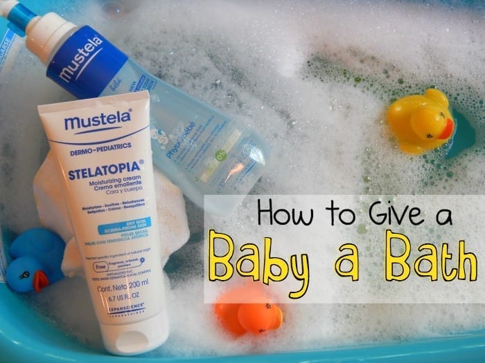how to give a baby a bath random