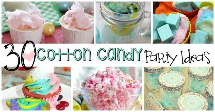 ideas for a cotton candy birthday