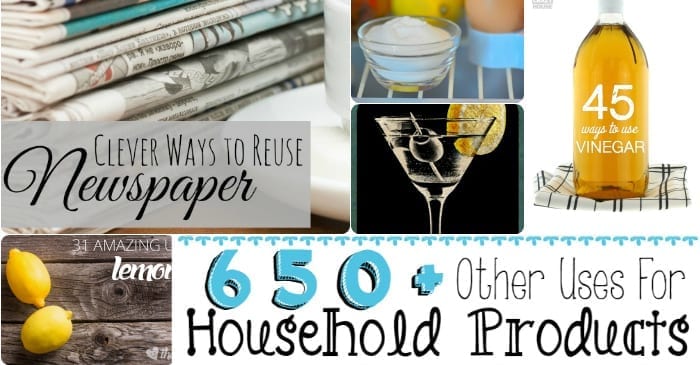 uses for household products