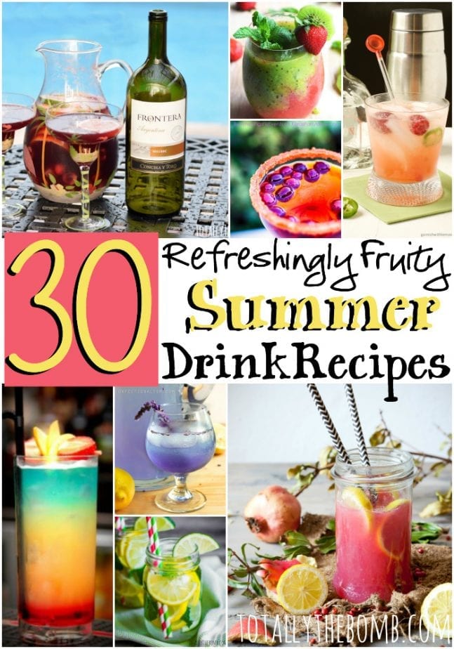 30 refreshingly fruity summer drink recipes