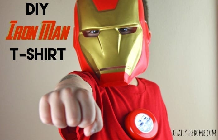 DIY iron man shirt featured