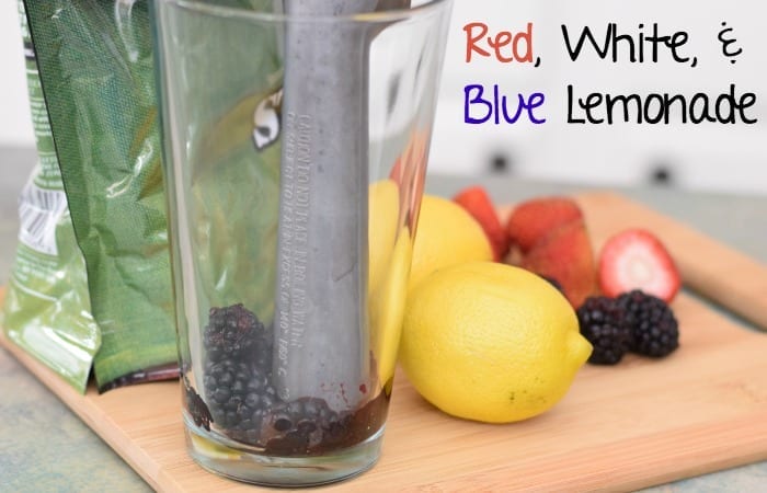 red white and blue lemonade