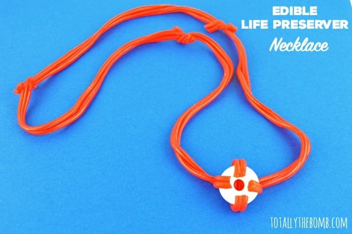 Edible Life Preserver Necklace Featured