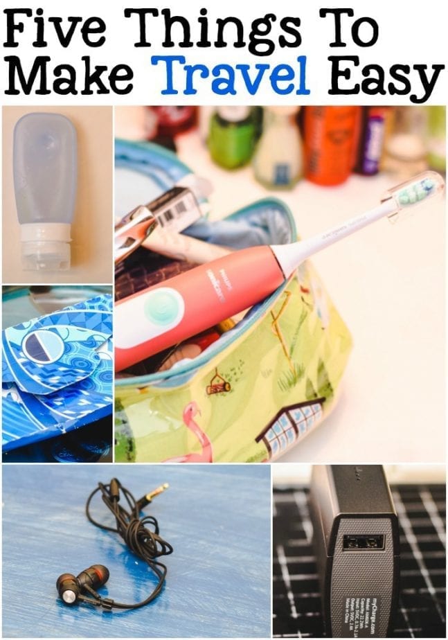 five things to make travel easy