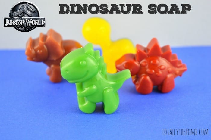 Jurassic World Inspired Dinosaur Soap