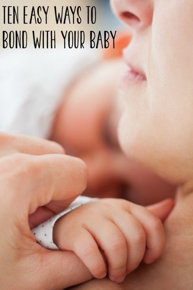 ten easy ways to bond with your baby every day