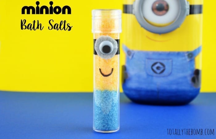 Homemade Minion Bath Salts
