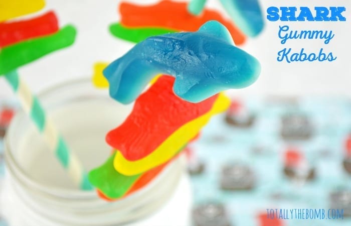 Shark Gummy Kabobs Featured