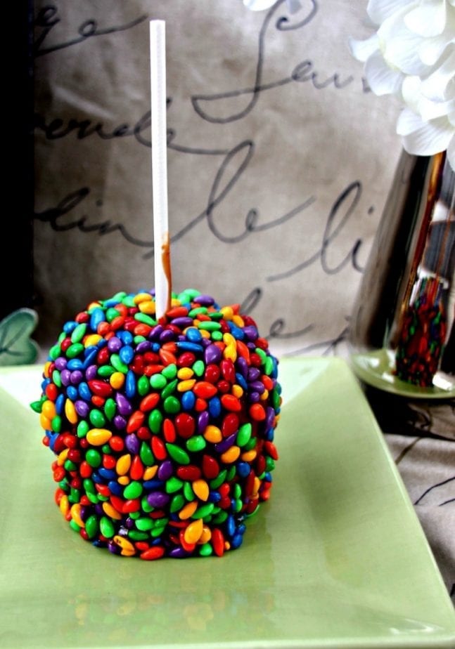 Chocolate Sunflower Seeds Caramel Apples