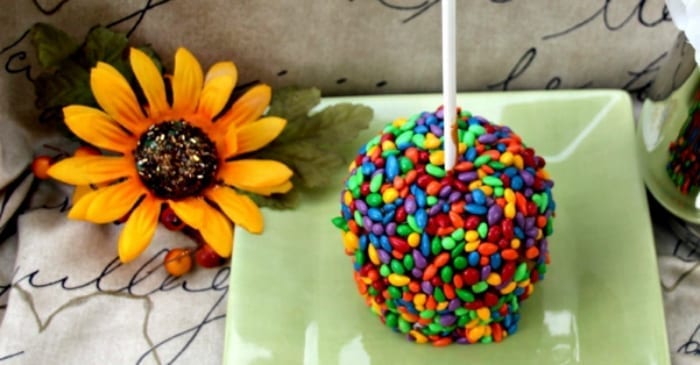 Chocolate Sunflower Seeds Caramel Apples