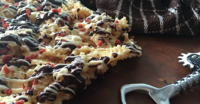 chocolate covered bacon potato chips