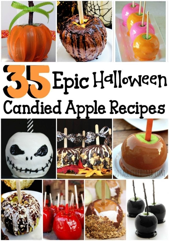Epic Halloween Candied Apple Recipes