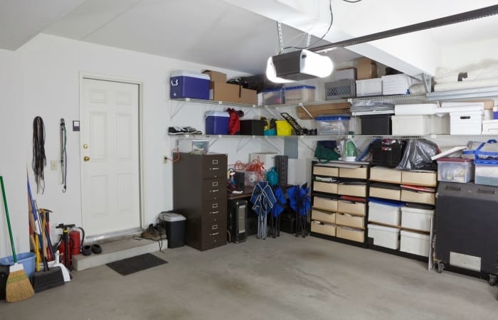 organize the garage