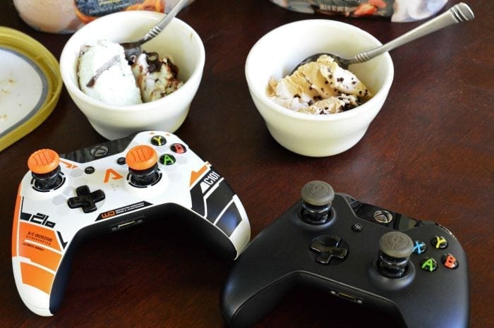 gelato while playing games