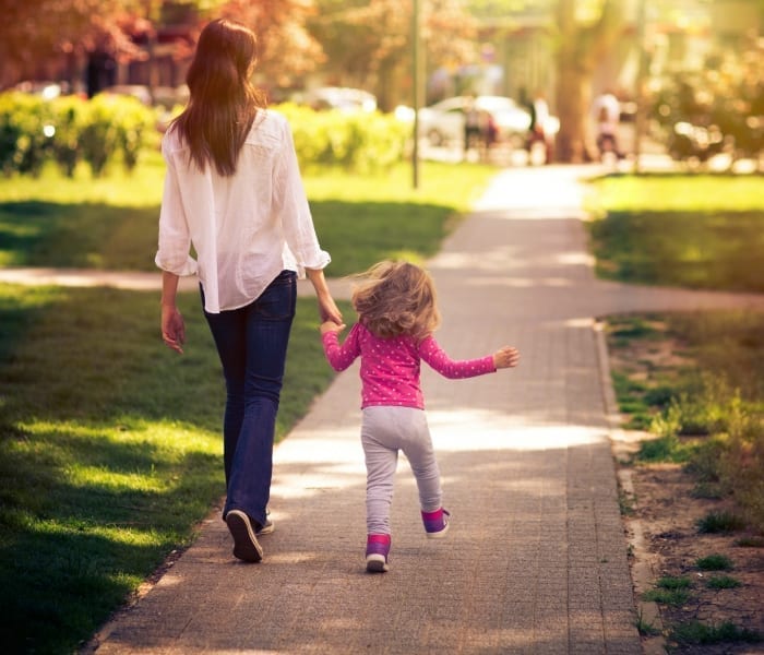 happy mom