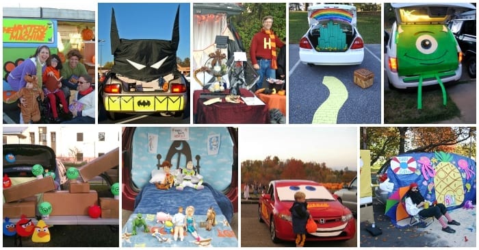 trunk or treat ideas for halloween