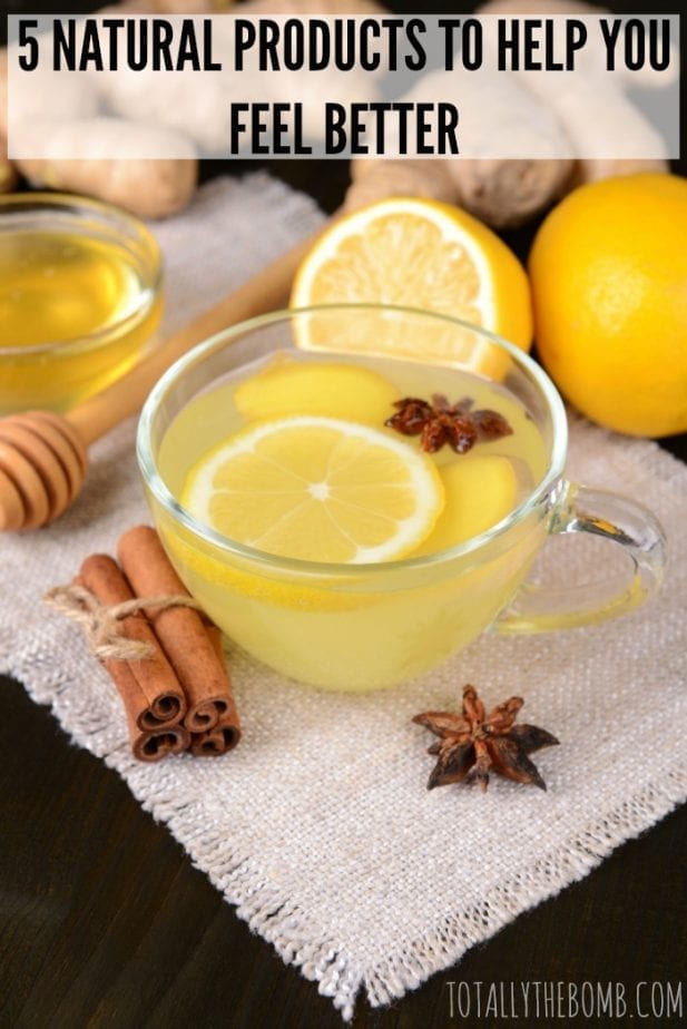 5 NATURAL PRODUCTS TO HELP YOU FEEL BETTER