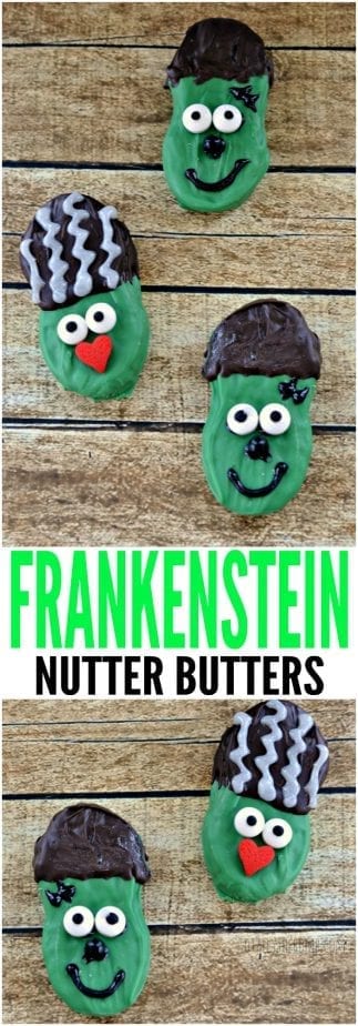 These Frankenstein Nutter Butters are so much fun to bring to 'life', you and your kids will have a blast! Click Now!