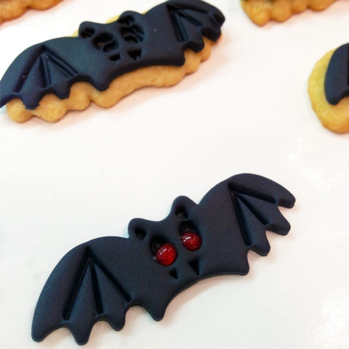 Sugar Cookies - Bats - In-Process #12