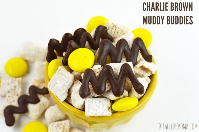 charlie brown muddy buddies featured